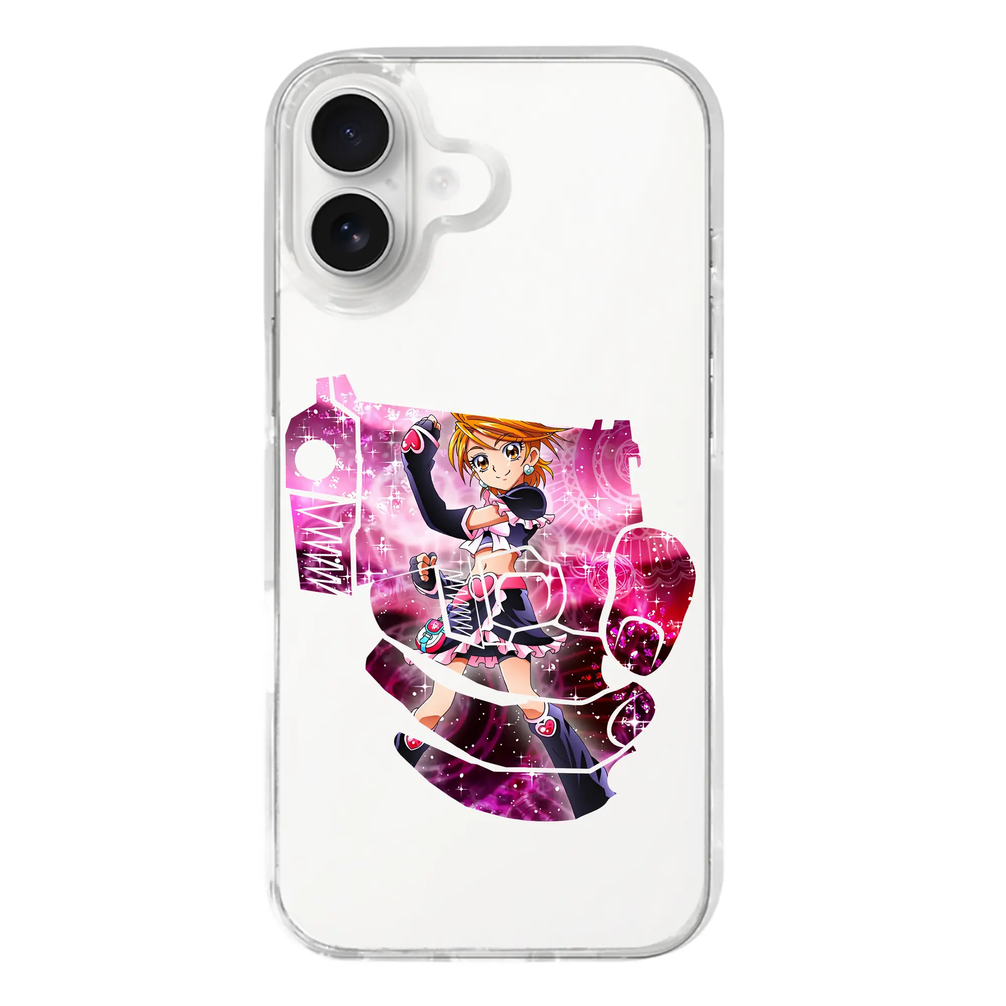 プリキュア グッズ,美墨なぎさ - iPhone 17シリーズ 透明スマホケース – 薄型・耐衝撃・精密フィット保護カバー